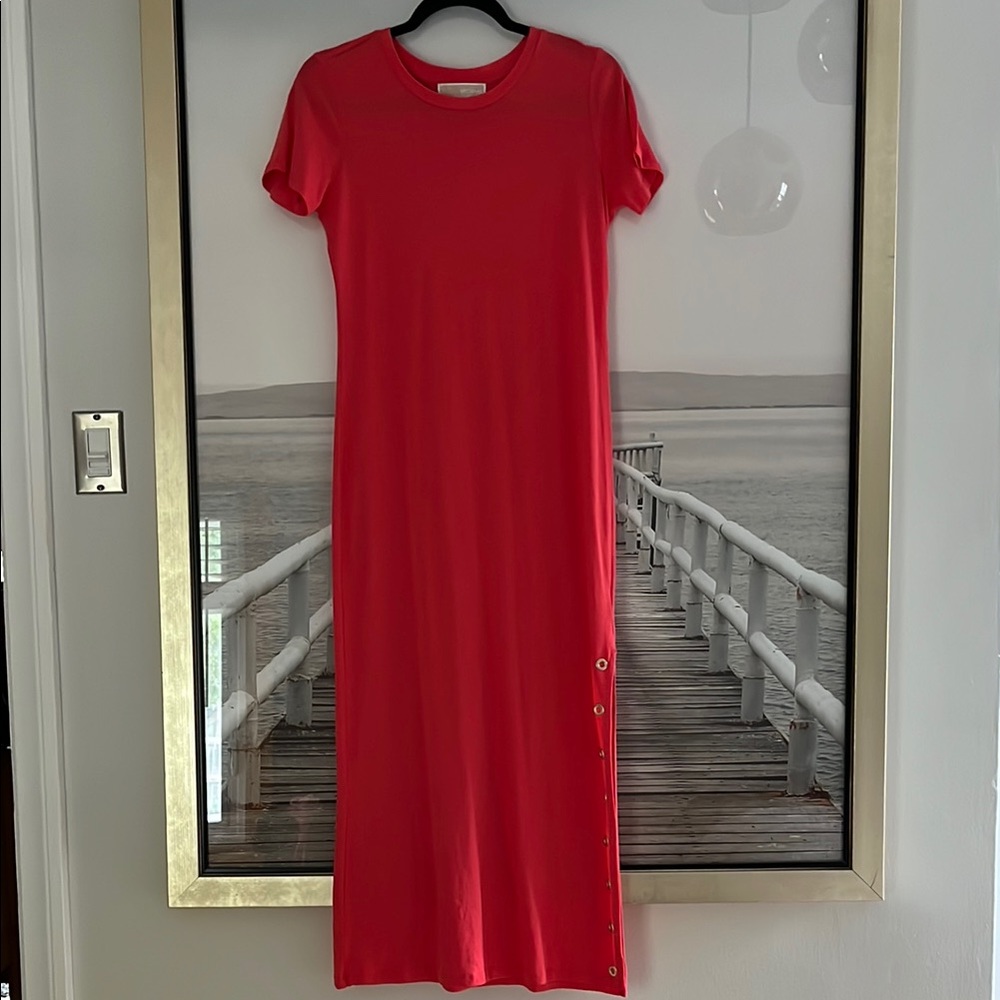 Elegant Red Maxi Dress